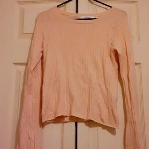 Small Pale Peach Justfab shirt